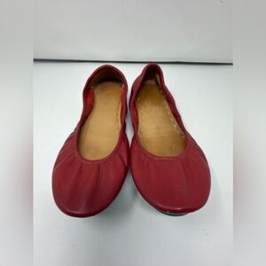 Red Tieks size 10